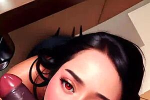 Ai generated party rock with anime vibes