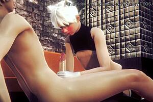 Yaoi Femboy Alan Receives Handjob And Blowjob From Sissy Trap