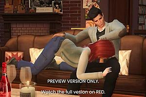 3D animated anime: The forbidden temptation of the godmother