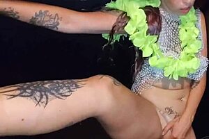 I let this sexy Argentine suck my dick in the gloryhole, and she swallowed it all.