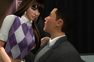 Intense Classroom Orgy With Group Fucking In Sims 4 Porn