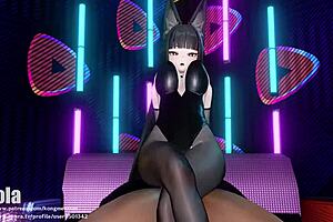 I love Miyabi's hentai adventures