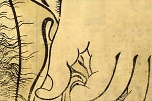 Vintage erotic drawings from antique anime hentai