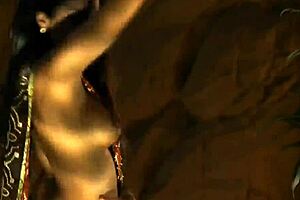 Erotic chemistry sparks in this sensual dance performance.