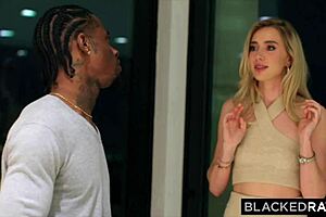 Blackedraw Blonde Haley Craves Big Black Cock