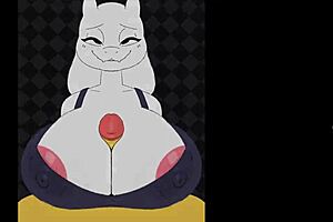 Toriel's character now has even bigger features in the beatbanger game