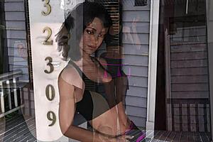 Blonde intertwines in erotic 3D