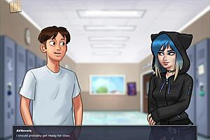 Summertime Saga Adventure Scene