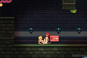 crisis point cute blonde with big ass fucked by monster cock part 2