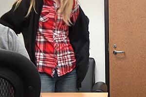 Carrie B Casting POV Blowjob