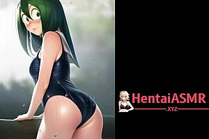 froggy anime sluts masturbate in bikinis!