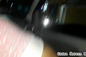 sucking friend while driving with windows open, husband filming