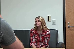 Carrie B Casting POV Blowjob