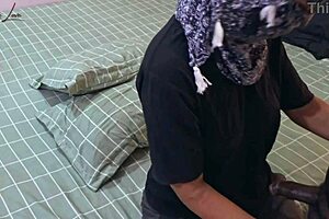 Asian Girl Invites Friend for Dinner and Seduces Him in Bedroom Scene