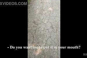 Real Russian gay pickup leads to street blowjob POV.