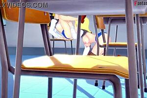 Android 18 and Videl Lesbian Sex in Dragon Ball Zex Fantasy