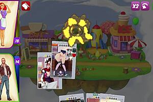 Exploring the sinful town in anime hentai