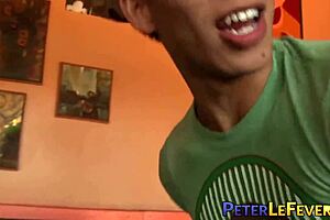 Horny Oriental Boy Fucked Hardcore By Tattooed Stallion