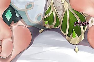 Anime feet JOI for foot fetish lovers and losers