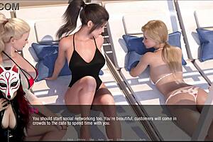 kate 6 milf public beach brunette game outdoor anime hentai