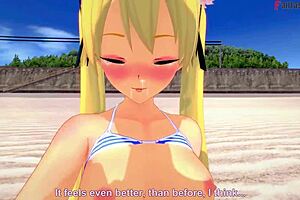 Ever seen Marie Rose in bikini banging on the beach full fantasy?