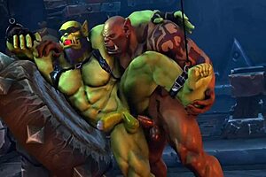 I compiled these gay animations of Galian Beast for you