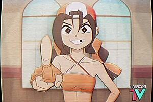 Eri-chan's fun home workout session.