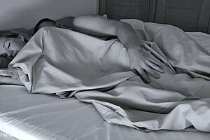 Sticking your dick in wife's shaved pussy early morning, best wake-up ever?