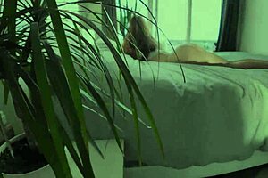 when big boobs step sis leaves the door wide open for spanking