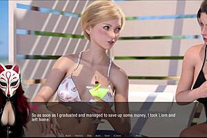 kate 6 milf public beach brunette game outdoor anime hentai