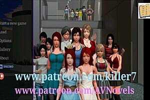 My new family engages in intense 3d sex games