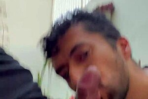 Fierce gay passion in the mexican garden