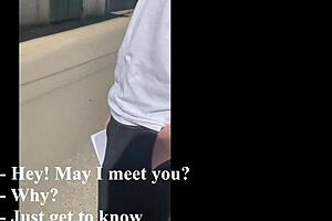 Real Russian gay pickup leads to street blowjob POV.