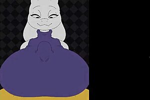 Toriel's character now has even bigger features in the beatbanger game