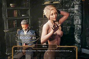 How Does the Noble Woman Enjoy This Menage?