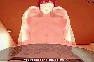 i'm watching makima get fucked in chains in this pov anime thing, it's so hot and bound up