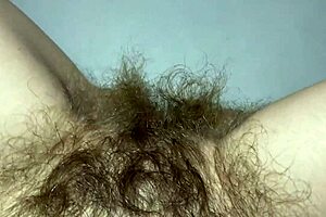 Close up and hairy: 10 minutes of admiration for the bushy pussy