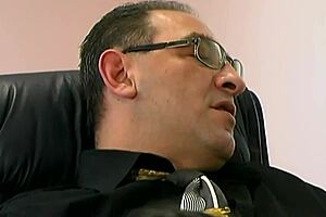 Roberto Malone shows off his big cock like a boss