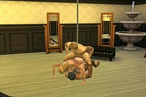 Gareth Williams fucks father-in-law in mmf threesome