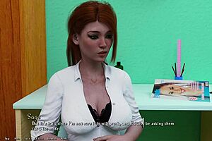 Being A Dik 65: Intense Makeout with Busty Redhead After Revealing Cheating Ex