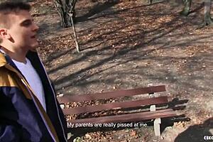 want to see czech hunter catch amateur gay twink?