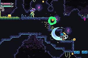 in flip witch pixel hentai game ep 7, the hot goblin girl model takes a pornstar path 😈