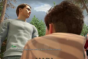 Dreamland Ep 13: Fishnet And Corset Cosplay Sex With Big Tits In Outdoor Game!