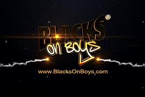 Joey tries gay sex with a black guy!