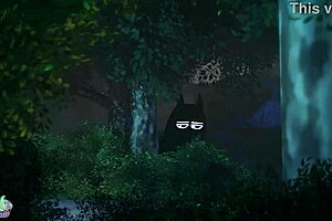 Vex bangs Nilus hard in wild 3D cartoon action