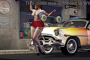 hot rod dancer alexxa shaking her ass! 💃