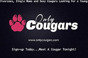 Chunky cougar Ginger, uh, sucks dick like pro, ya know!