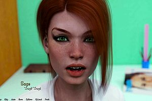 Being A Dik 65: Intense Makeout with Busty Redhead After Revealing Cheating Ex