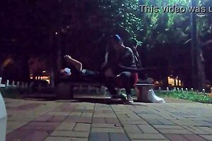 I went for a run in the park and met a big-dicked guy and we fucked in the square