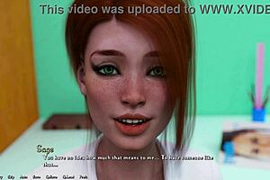 Being A Dik 65: Intense Makeout with Busty Redhead After Revealing Cheating Ex